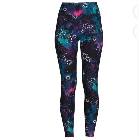 Nwt Nobo star tie dye Sueded Ankle Legging Jr’s Women high rise new pant - Picture 9 of 9